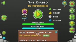 Insane The Diablo by Pipenachho GG 100%
I Geometry Dash I