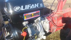 Мотоблок МТЗ-09 теперь  с двигателем Lifan 188F 13л.с