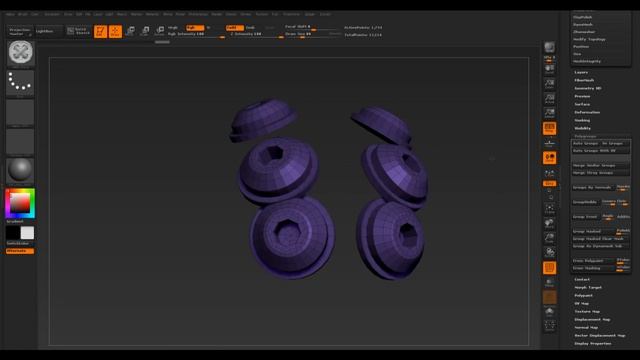 Zbrush - Insert Multi Mesh(IMM) - Part 1 (720p)