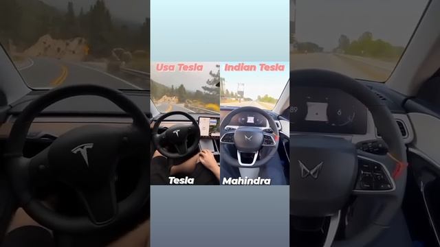 Usa Tesla vs India xuv