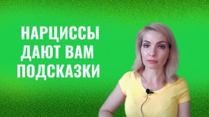 Психопаты и нарциссы дают вам подсказки