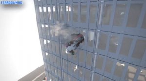 Cars Fall From A Jupiter Intro Dynamic Building | Teardown NG