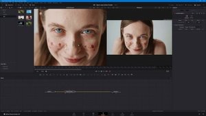Просто про Surface Tracker в DaVinci Resolve Studio! Добавляем капли дождя по лицу!  Алексей Ваулин