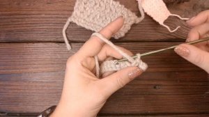 Простой узор крючком. Узоры крючком.