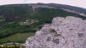 Алимова балка.Вид с смотровой площадки Бисерного храма.