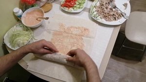 Шаурма. В домашних условиях. Быстро и вкусно.