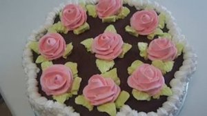 Торт персиковый