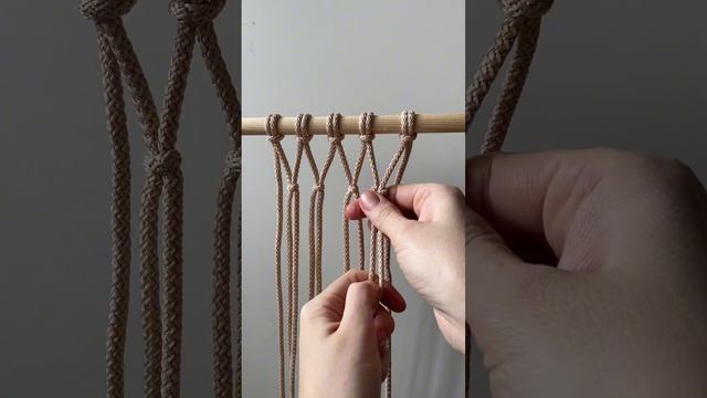 Галстучный узел макраме #diy #макраме #macrame #мастерклассмакраме #урокимакраме
