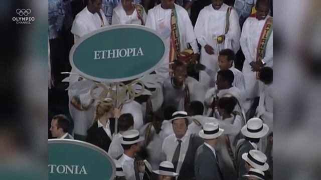 Team Hong Kong at Atlanta 1996 Olympics Opening Ceremony смотреть онлайн