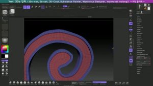 zbrush 무늬 만들기(inflate, Panel Loops)