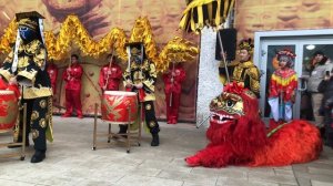 Шоу китайских барабанщиков «Армия Золотого Дракона». Китайские артисты в Москве. Китайский новый год