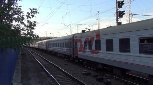 ЭП1М-741 с поездом №222 Архангельск — Анапа