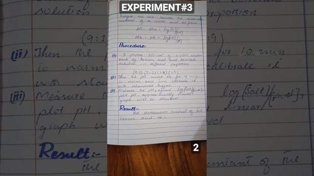 EXPERIMENT#3 Determination of PH/ disocition of various mixtures of benzoiate in aqaeous solution смотреть онлайн