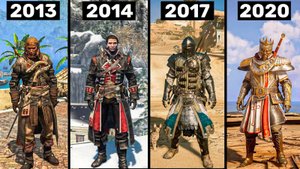 Эволюция ДОСПЕХОВ ТАМПЛИЕРОВ в играх Assassin s Creed (2012-2020)