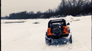 Снежный выезд на внедорожнике Yikong Ford Bronco 4x4