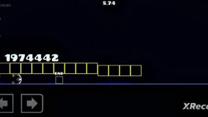 Один из способ как нафармить очень много прыжков в geometry dash 2.207