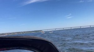 Лодка Муссон 3000 ск с  Toyama 9.8 против лодки Ривьера 3200 ск с Тохатсу 9.8!! Драг рейсинг