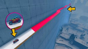 Попробуй не Упади ГТА 5 Челлендж | Гонки GTA 5 Online