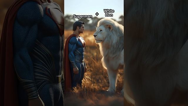 Гибриды животных и супергероев, какой вам нравится больше? #ai #animals #yapayzeka #fusion #hybri