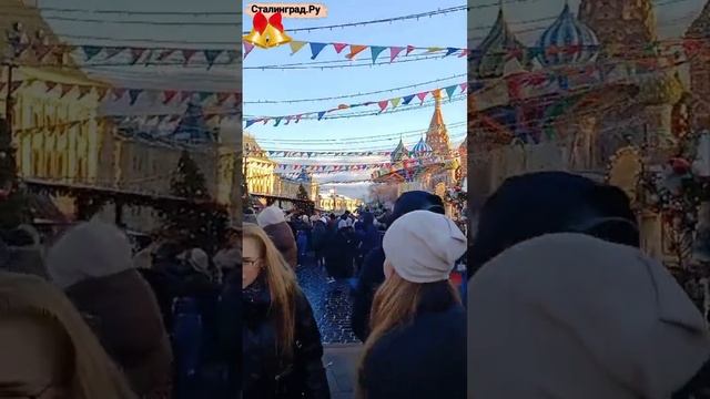 04.01.2025. Москва. Новогодняя Красная площадь