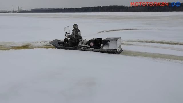 Мототолкач Ураган наледь и сырой снег смотреть онлайн