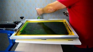 Смывка 572й краски с трафарета