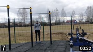 КОМПЛЕКС 21/15/9. Подтягивания + Отжимания + Приседания