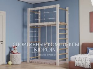 Игровые комплексы KidPoint - серия "Джунгли" с чердаком
