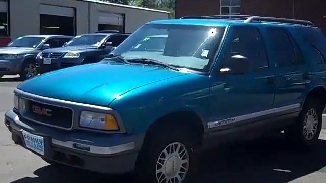 Family Trucks and Vans 1995 GMC Jimmy SLT Stock B21262 смотреть онлайн