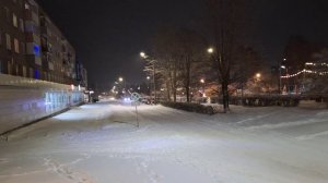 Сегежа вечером 31 декабря 2024 г