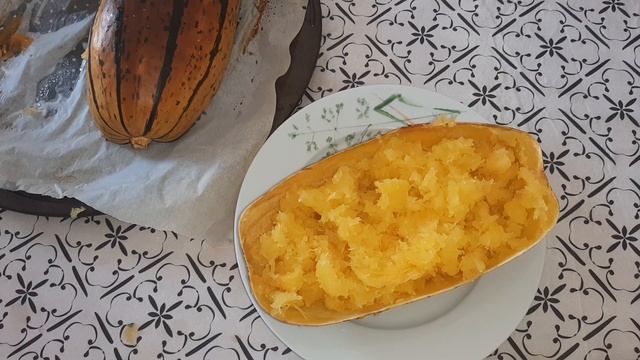 Тыква спагетти. Самый простой рецепт смотреть онлайн