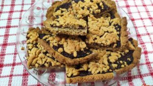 Песочное печенье с вареньем