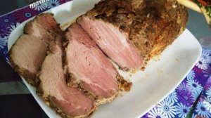 Запечённая свиная шея