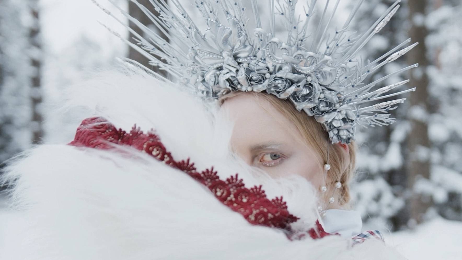 ЗИМА - СЛОВА МУЗЫКА КЛИП ОЛЬГИ МЕШКОВОЙ-ШВЕЦ.