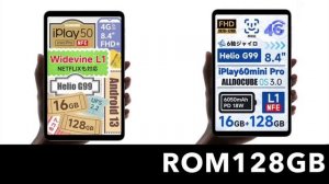 iPlay60mini Pro爆誕！スペックチェック！iPlay50mini Pro NFEと比較してみた！【ALLDOCUBE】