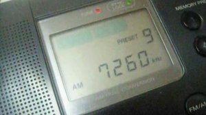 [SW DX] 7260 kHz VBTC Radio Vanuatu (Port Vila, Vanuatu) 15.08.2024