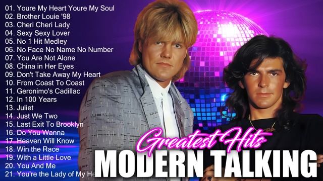 Modern Talking 2025 MIX ~ Top 10 Best Songs ~ Greatest Hits ~ Full Album