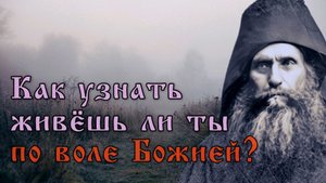 Обретёшь свободу, подчинившись воле Божией. Силуан Афонский