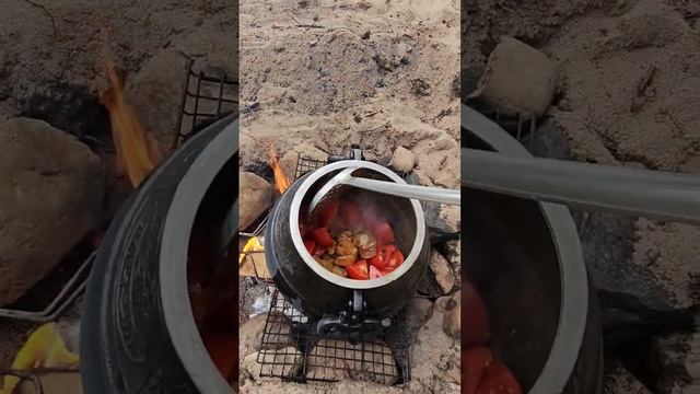 Афганский казан , рагу как в галантерее Мини )))