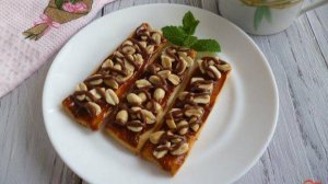 Песочное печенье Сникерс