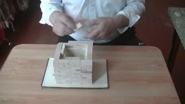 Конструктор печи, как сложить печь с плитой. (360p) смотреть онлайн