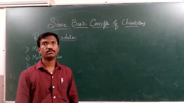 I PUC SOME BASIC CONCEPTS OF CHEMISTRY (last concept)
