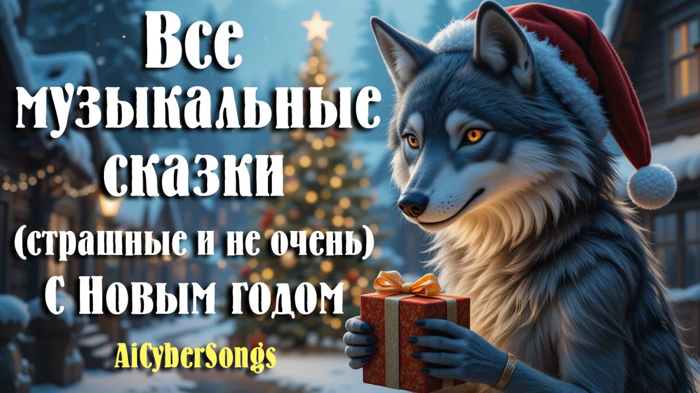 Все музыкальные сказки (страшные и не очень). С Новым годом! 🎄🎄🎄🎅🎅🎅