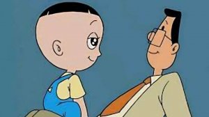 Сын с большой головой и папа с маленькой головой - Big Head Son & Small Head Dad
Big-Headed Kid and