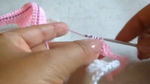 Летние пинетки крючком для новорождённых