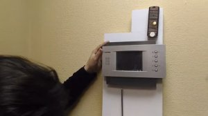 Как снять со стены домофон COMMAX CDV 50A, CDV 50AM http www.magbez.ru.mp4