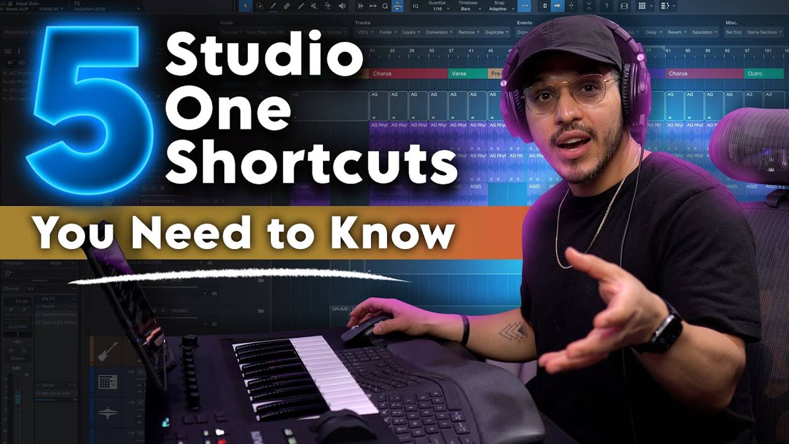 Studio One: 5 Shortcuts You Need to Know for Better Workflow