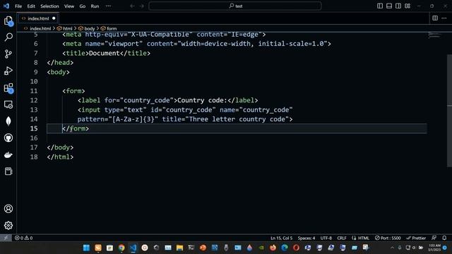 HTML Input Attributes - HTML Forms.