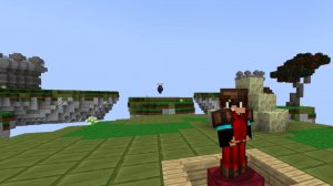 Minecraft фаерболфайт, сделал сейв фаерболом от испуга!