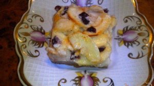 Яблочный пирог с клюквой